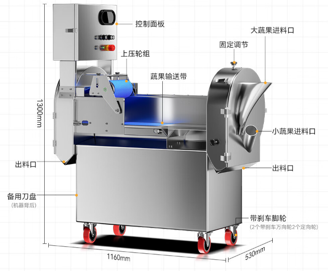 酒店厨房新宠：全自动切菜机——效率与成本优化的明智之选